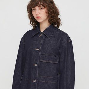Coats | Uniqlo U Denim Shirt Coat 